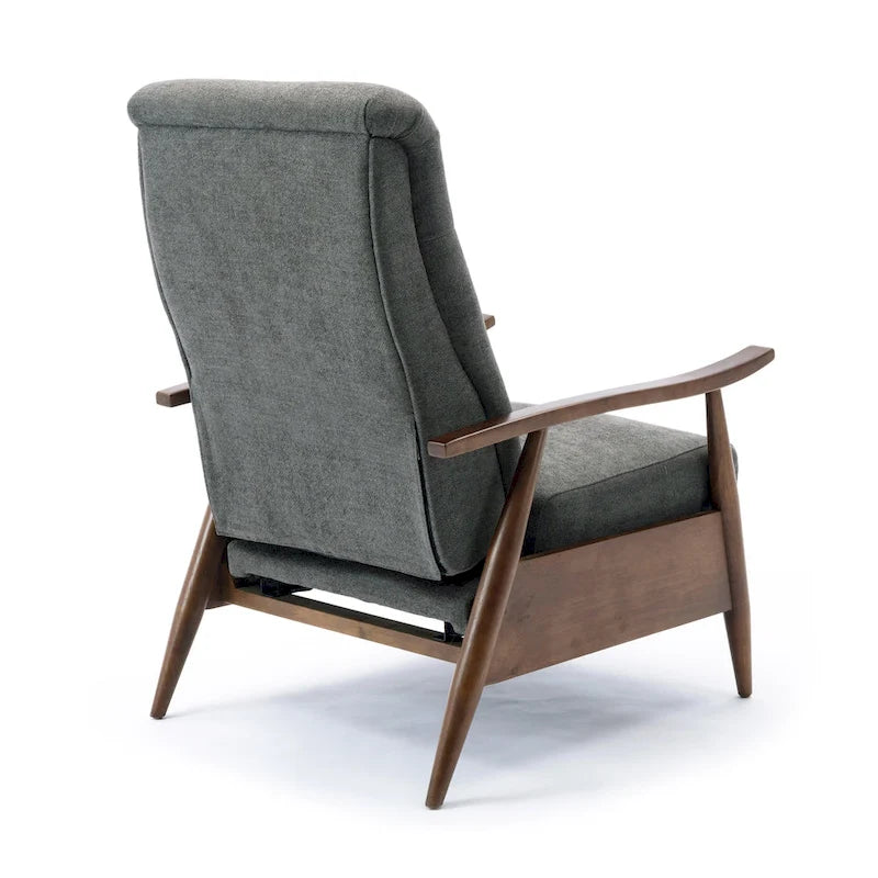 Fauteuil inclinable Sloan Wood Arm Push Back de Greyson Living