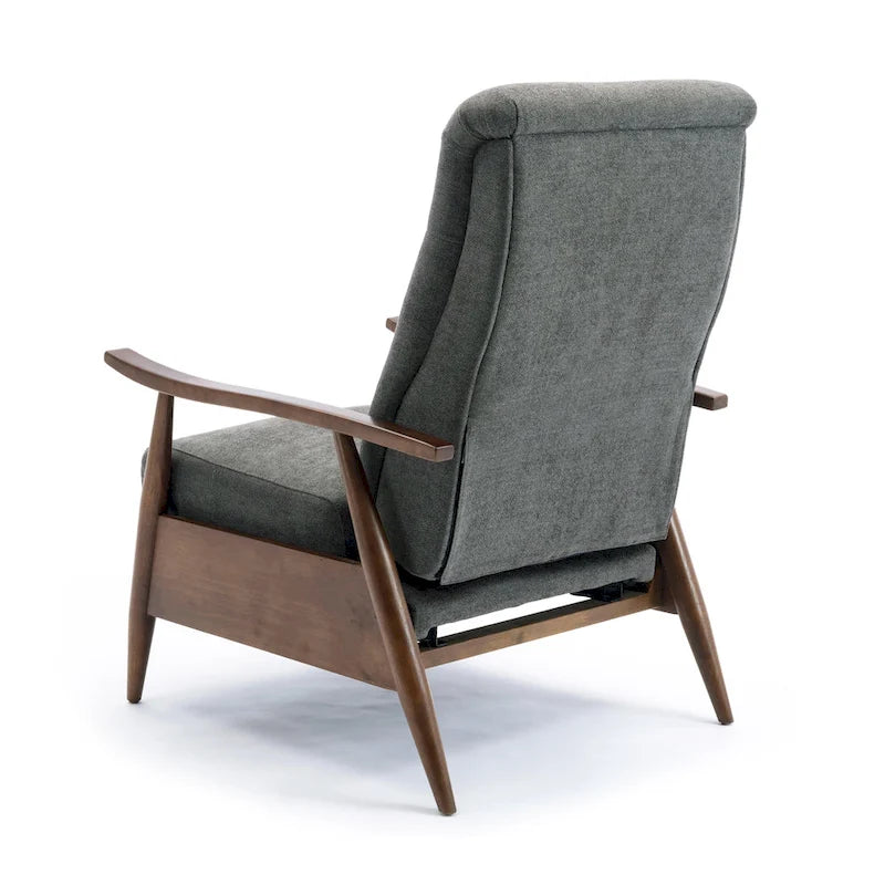Fauteuil inclinable Sloan Wood Arm Push Back de Greyson Living