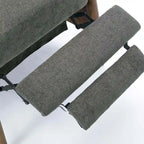 Fauteuil inclinable Sloan Wood Arm Push Back de Greyson Living