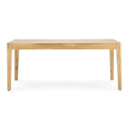 Table de salle à manger Beechgrove 72 en brun naturel par Kosas Home - 72Lx38Px30H