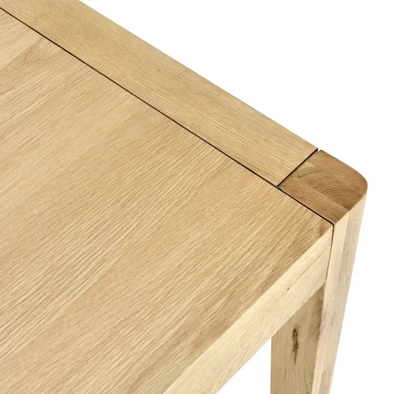Table de salle à manger Beechgrove 72 en brun naturel par Kosas Home - 72Lx38Px30H