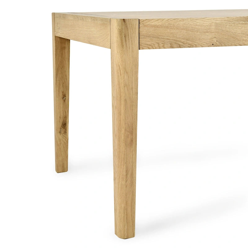 Table de salle à manger Beechgrove 72 en brun naturel par Kosas Home - 72Lx38Px30H