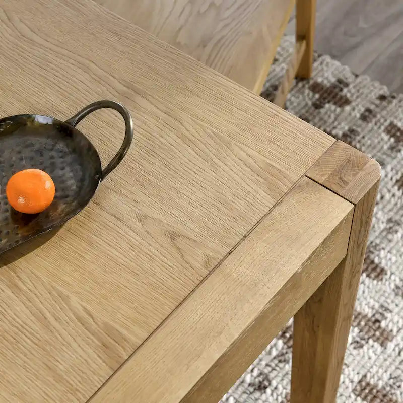 Table de salle à manger Beechgrove 72 en brun naturel par Kosas Home - 72Lx38Px30H