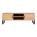 Meuble TV avec rangement 2 tiroirs Bali Coastal Modern