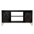 Meuble TV mural avec rangement Winsterly de SEI Furniture, pour téléviseurs allant jusqu'à 56 po