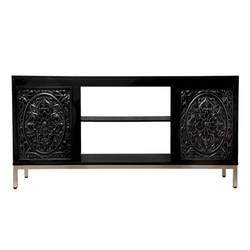 Meuble TV mural avec rangement Winsterly de SEI Furniture, pour téléviseurs allant jusqu'à 56 po