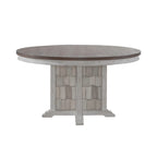 Ensemble de table à piédestal 5 pièces River Place Riverstone blanc