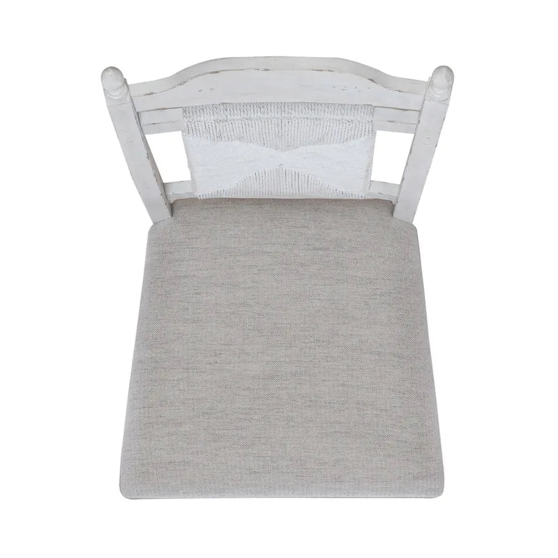 Ensemble de table à piédestal 5 pièces River Place Riverstone blanc