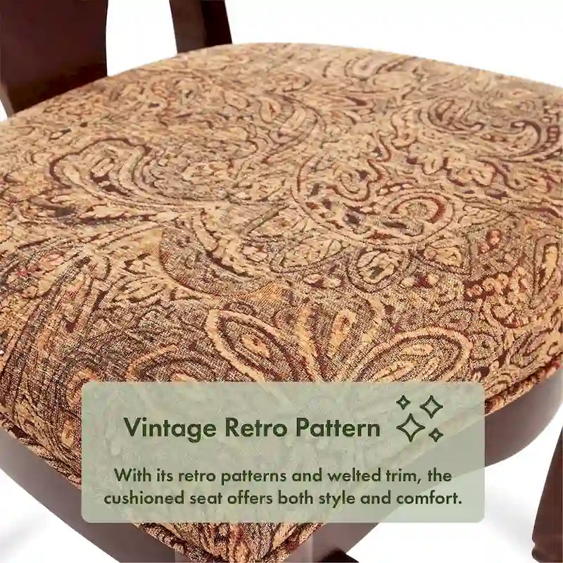Chaises de salle à manger traditionnelles en bois Carpia (lot de 2) par Furniture of America