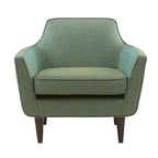 Fauteuil d'appoint du milieu du siècle Sea Foam, simple