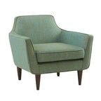 Fauteuil d'appoint du milieu du siècle Sea Foam, simple