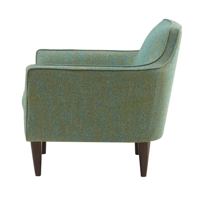 Fauteuil d'appoint du milieu du siècle Sea Foam, simple