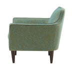 Fauteuil d'appoint du milieu du siècle Sea Foam, simple