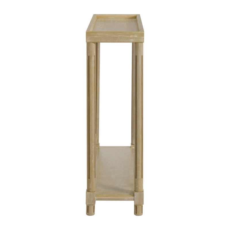 Tables d'appoint étroites Harrison New Ridge Home Goods, lot de 2, chêne vieilli