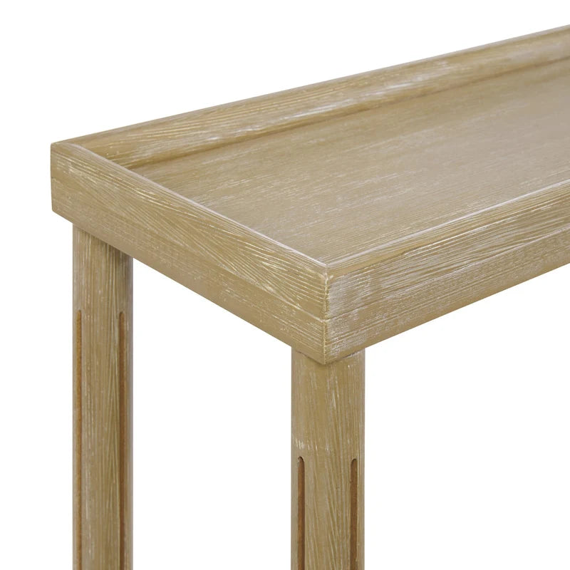 Tables d'appoint étroites Harrison New Ridge Home Goods, lot de 2, chêne vieilli