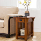 Leick Home Mission Impeccable Table d'appoint avec tiroir