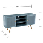 Meuble TV multimédia de style transitionnel Ainsworth de SEI Furniture, pour téléviseurs jusqu'à 56 pouces