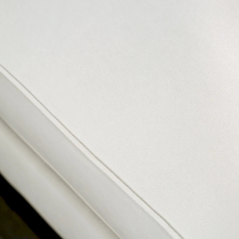 Ensemble de canapé 2 pièces capitonné en tissu blanc Addae Glam par Furniture of America