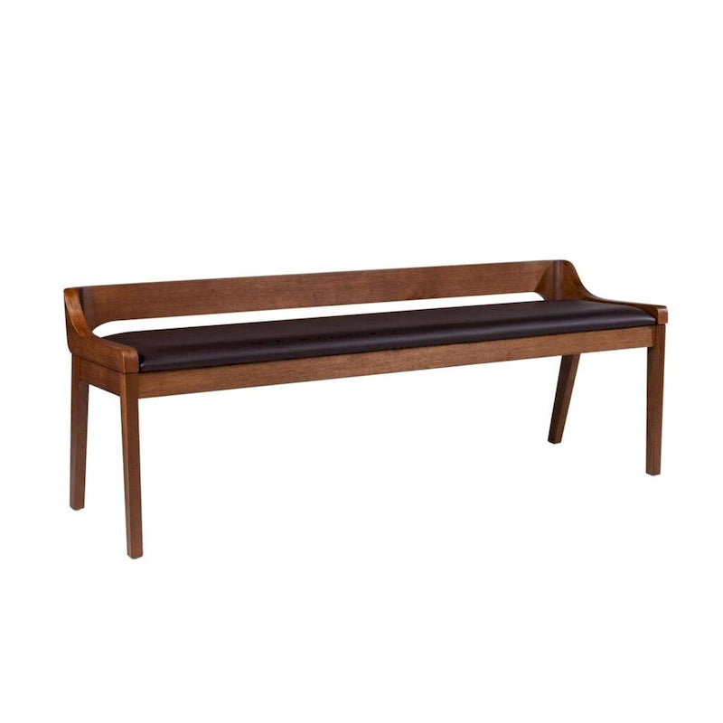 Banc de salle à manger en bois Rasmus Mid Century