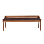 Banc de salle à manger en bois Rasmus Mid Century