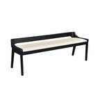 Banc de salle à manger en bois Rasmus Mid Century