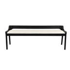 Banc de salle à manger en bois Rasmus Mid Century