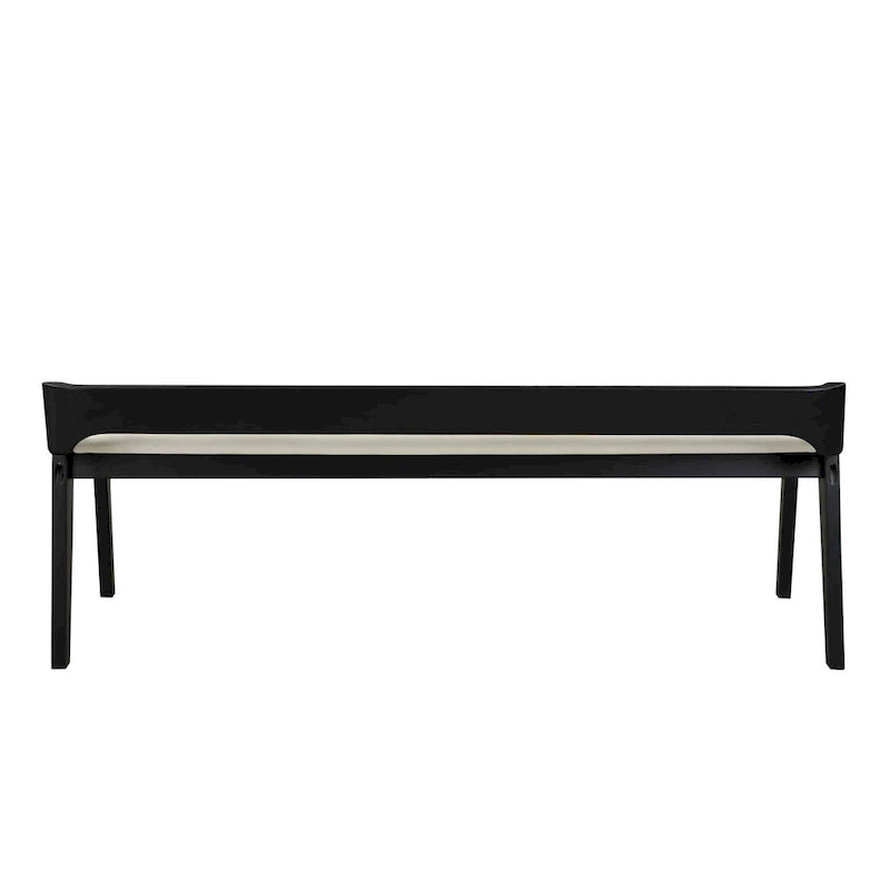 Banc de salle à manger en bois Rasmus Mid Century