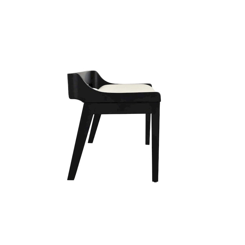 Banc de salle à manger en bois Rasmus Mid Century