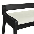 Banc de salle à manger en bois Rasmus Mid Century