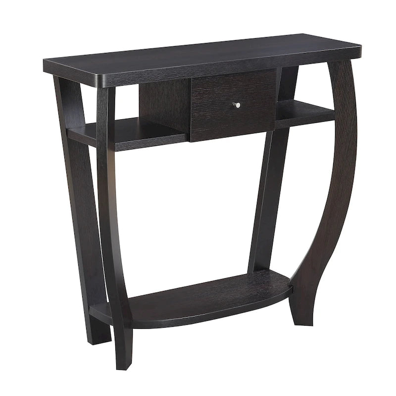 Table console Dorchester Newport 1 tiroir avec étagère de Convenience Concepts