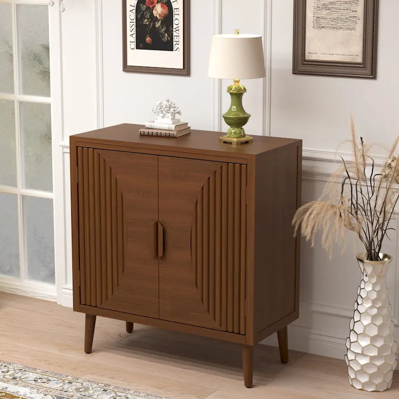 Buffet/bahut moderne marron Cosiest avec armoire de rangement