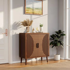 Buffet/bahut moderne marron Cosiest avec armoire de rangement