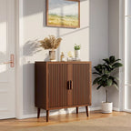 Buffet/bahut moderne marron Cosiest avec armoire de rangement