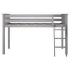 Lit mezzanine bas Max and Lily de taille double