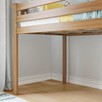 Lit mezzanine bas Max and Lily de taille double