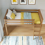Lit mezzanine bas Max and Lily de taille double