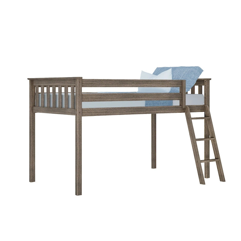 Lit mezzanine bas Max and Lily de taille double