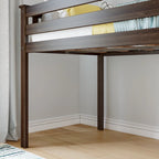 Lit mezzanine bas Max and Lily de taille double