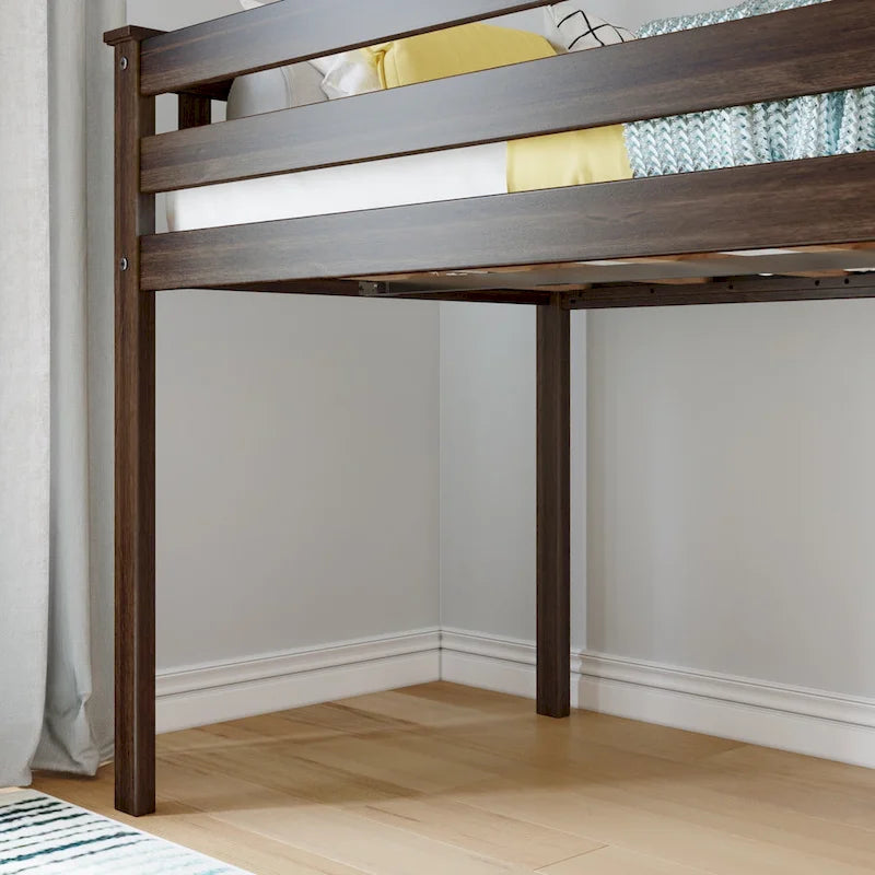 Lit mezzanine bas Max and Lily de taille double