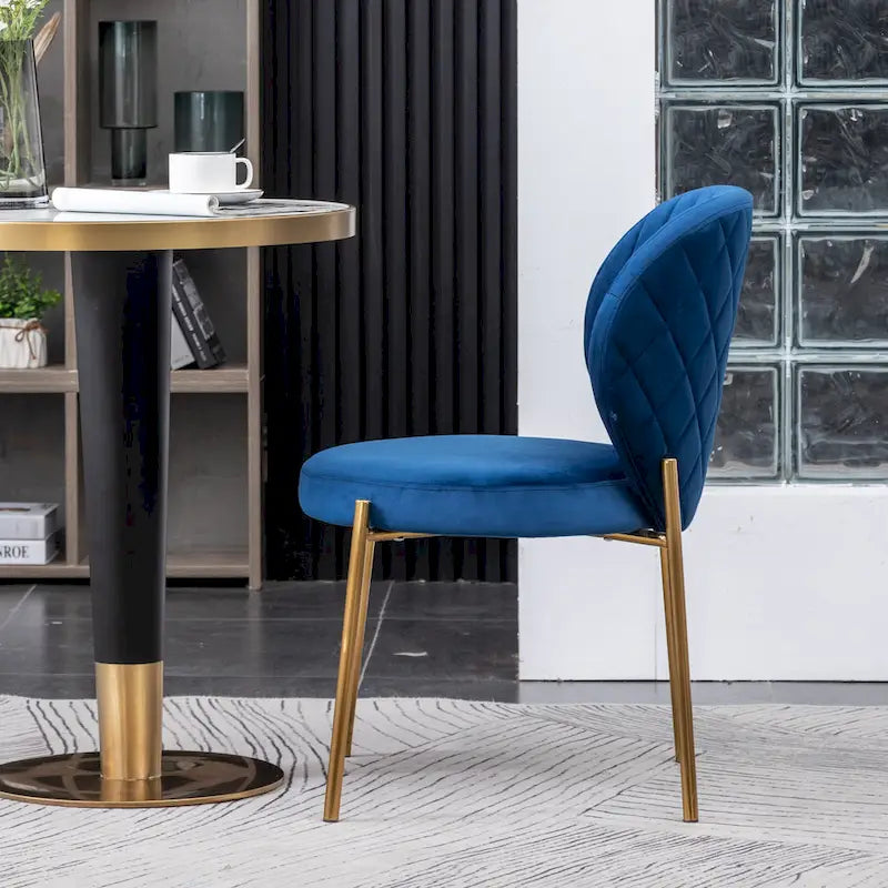 Roundhill Furniture Amoa – Ensemble de salle à manger contemporain 3 pièces, table ronde blanche et 2 chaises