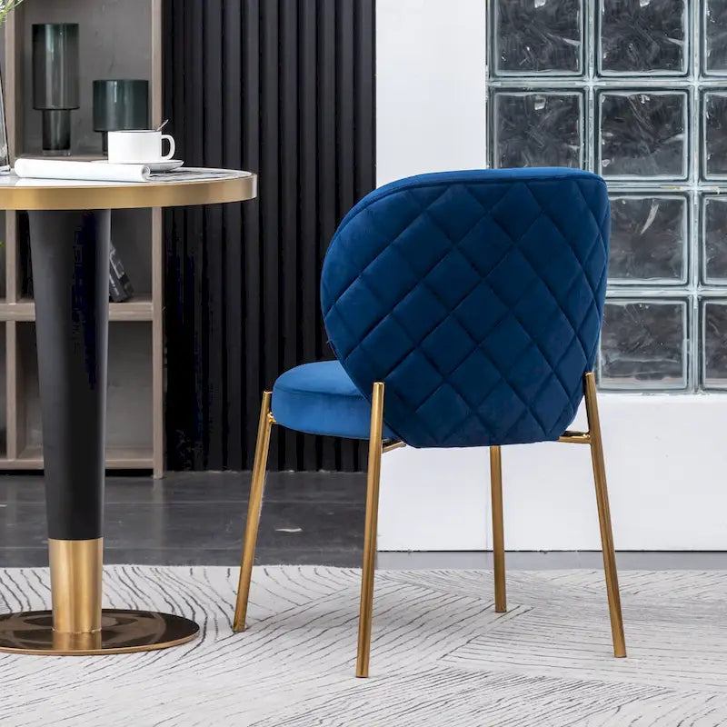 Roundhill Furniture Amoa – Ensemble de salle à manger contemporain 3 pièces, table ronde blanche et 2 chaises