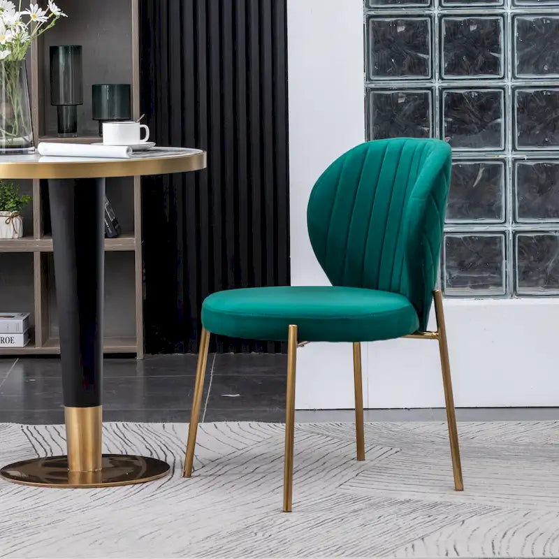 Roundhill Furniture Amoa – Ensemble de salle à manger contemporain 3 pièces, table ronde blanche et 2 chaises