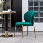 Roundhill Furniture Amoa – Ensemble de salle à manger contemporain 3 pièces, table ronde blanche et 2 chaises