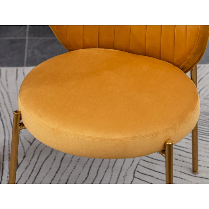 Roundhill Furniture Amoa – Ensemble de salle à manger contemporain 3 pièces, table ronde blanche et 2 chaises
