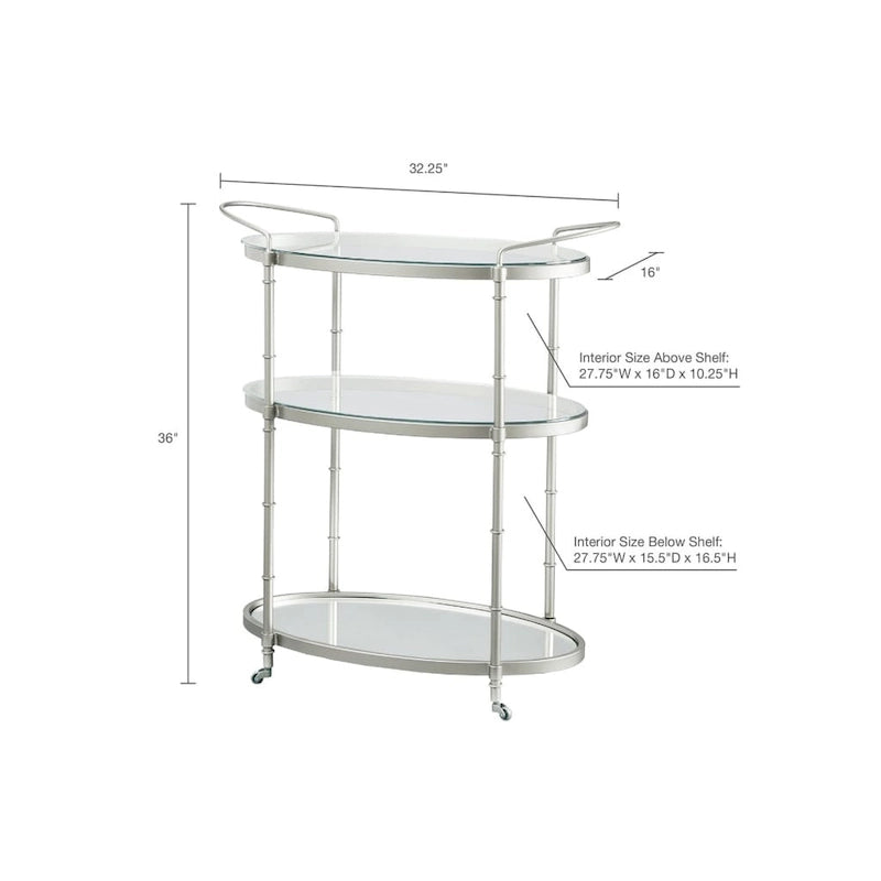 Madison Park Signature Chariot de Bar Lauren