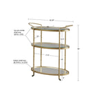 Madison Park Signature Chariot de Bar Lauren