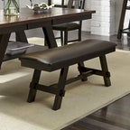 Banc Lawson en expresso foncé