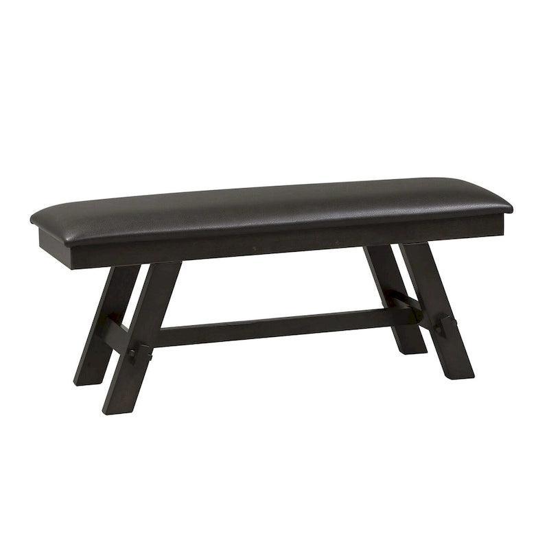 Banc Lawson en expresso foncé