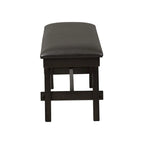 Banc Lawson en expresso foncé