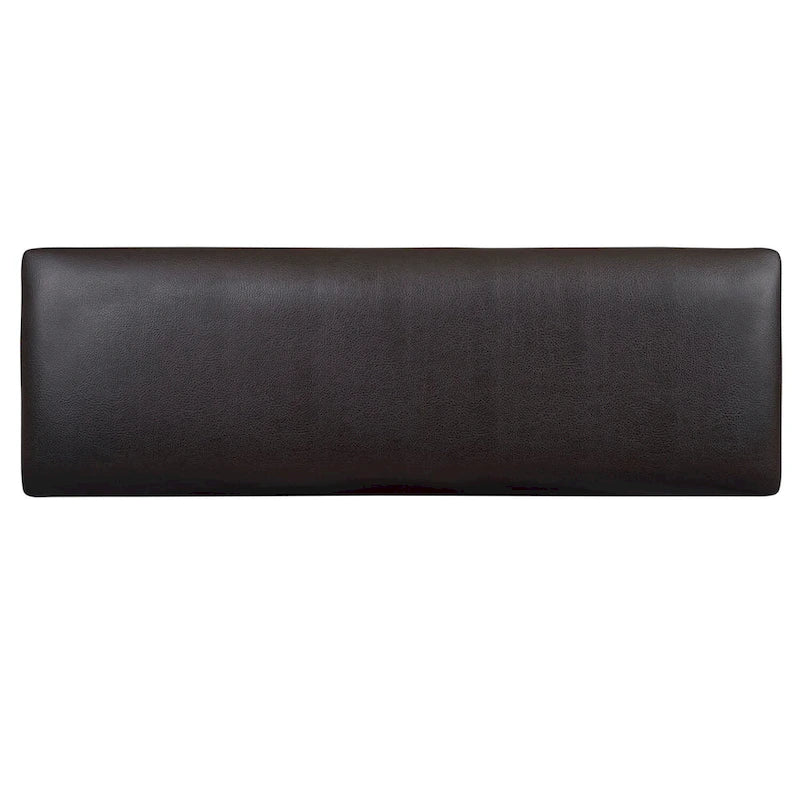 Banc Lawson en expresso foncé
